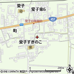 宮城県仙台市青葉区下愛子（横町前）周辺の地図