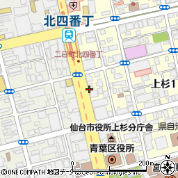 日本生命保険相互会社　仙台支社周辺の地図