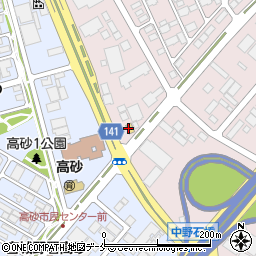 セブンイレブン仙台高砂市民センター前店周辺の地図
