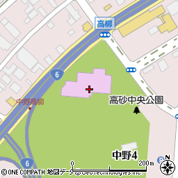 仙台うみの杜水族館周辺の地図