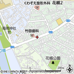 花楯町周辺の地図