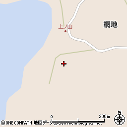 宮城県石巻市網地浜（粟ケ崎）周辺の地図