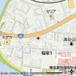 三成研機株式会社東北営業所周辺の地図