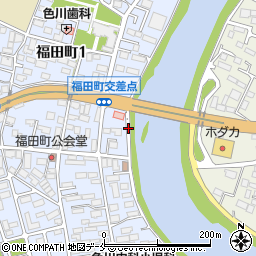 アミカ仙台宮城野介護センター周辺の地図