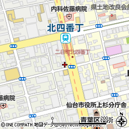 有限会社仙台ミュージックプラザ周辺の地図