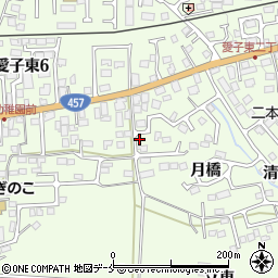 宮城県仙台市青葉区下愛子月橋30-8周辺の地図