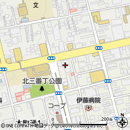 仙台レコードライブラリー周辺の地図