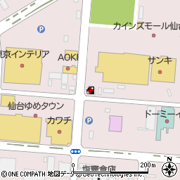 コスモセルフステーション仙台港ＳＳ周辺の地図