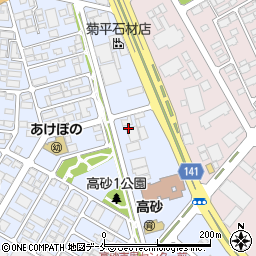 株式会社小田島アクティ仙台営業所医療食部周辺の地図