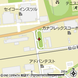 松原公園周辺の地図