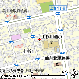 大津映子税理士事務所周辺の地図