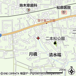 宮城県仙台市青葉区下愛子月橋6周辺の地図