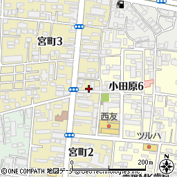 SANTA＋ 宮町店周辺の地図