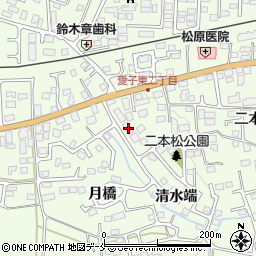 宮城県仙台市青葉区下愛子月橋5-1周辺の地図