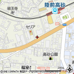 仙台東警察署高砂交番周辺の地図