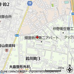 県営アパート鈴川第二団地５号周辺の地図