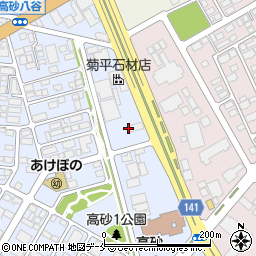 イーグルクランプ株式会社仙台営業所周辺の地図