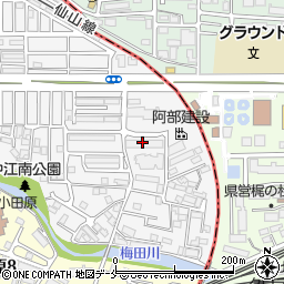 フローラハイツ仙台管理組合周辺の地図