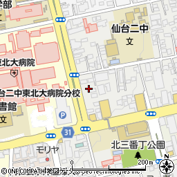 田村医療器製作所周辺の地図