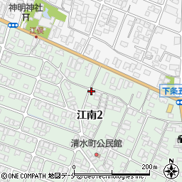 白清社クリーニング周辺の地図