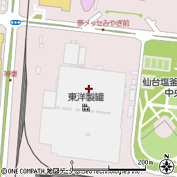 東洋製罐株式会社　仙台工場営業課周辺の地図