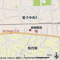 宮城県仙台市青葉区愛子中央6丁目周辺の地図