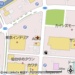 ａｕＳｔｙｌｅ仙台　ゆめタウン周辺の地図