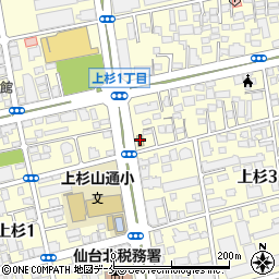 仙台内科総合クリニック周辺の地図