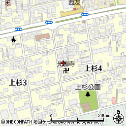 ＮＰＣ２４Ｈ仙台上杉４丁目パーキング周辺の地図