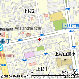 日本基督教団仙台ホサナ教会周辺の地図