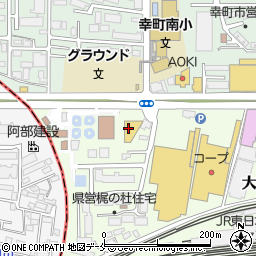洋服の青山仙台幸町店周辺の地図