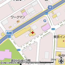 いすゞ自動車東北株式会社　仙台サービスセンター大型周辺の地図