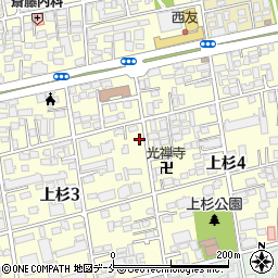 精光庵本店周辺の地図