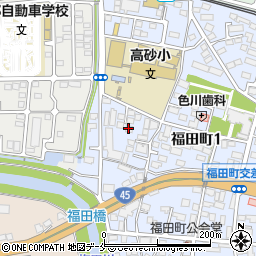 セフィラ福田町参番館周辺の地図