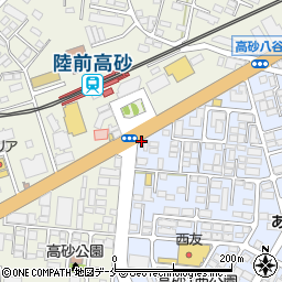 仙台高砂駅前メンタルクリニック周辺の地図