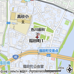 色川歯科医院周辺の地図