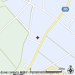 新潟県村上市中原3900周辺の地図
