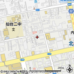 関ヶ原石材株式会社仙台営業所周辺の地図