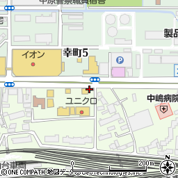 仙台東警察署幸町交番周辺の地図