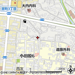 ピエス福沢町周辺の地図