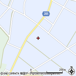 新潟県村上市中原4003周辺の地図