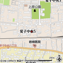 宮城県仙台市青葉区愛子中央5丁目6周辺の地図