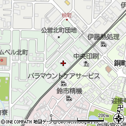 株式会社サンコー食品　惣菜工場周辺の地図