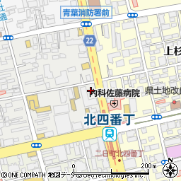 フクダエムイー工業株式会社　東北支社仙台営業所周辺の地図