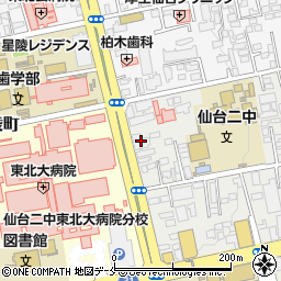 ぶれす保育園　木町通園周辺の地図