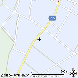 新潟県村上市中原4001周辺の地図