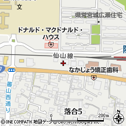 社団法人宮城県薬剤師会周辺の地図