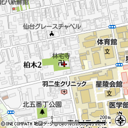 林宅寺周辺の地図