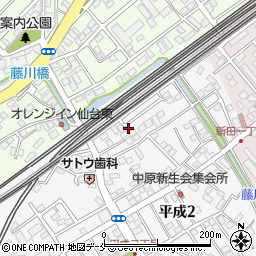 フローレンス東仙台周辺の地図
