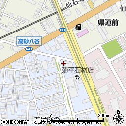 ゼリア新薬工業株式会社　仙台支店周辺の地図